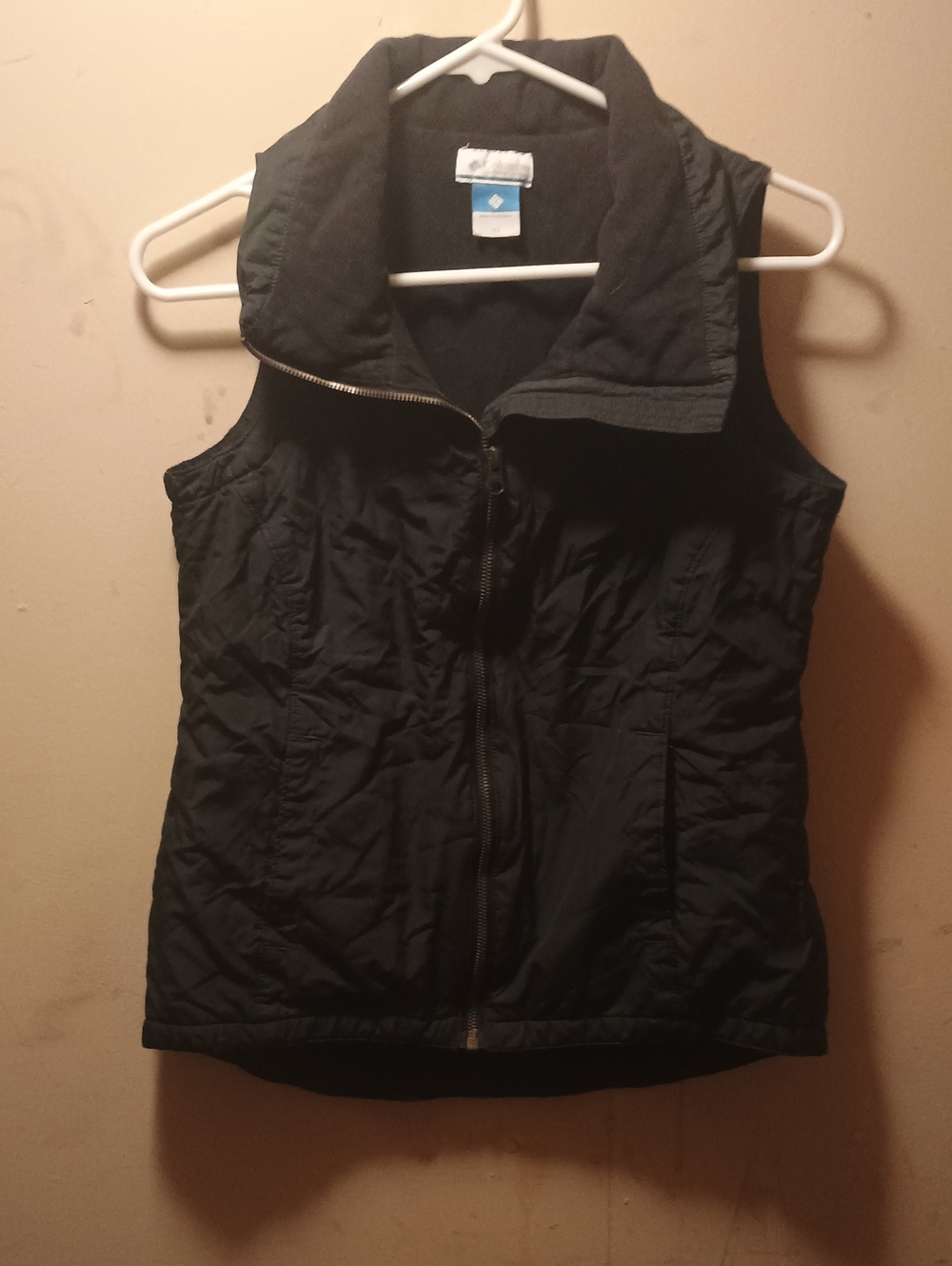 Columbia Black Quilted Puffer Vest
